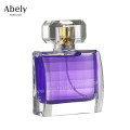 Melhor garrafa de perfume de vidro luxuosa de venda 50ml com fragrância original